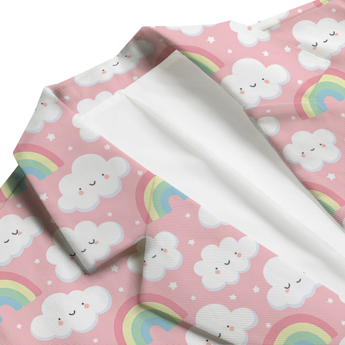 Cloud Cute Print Pattern Men's Blazer-grizzshop
