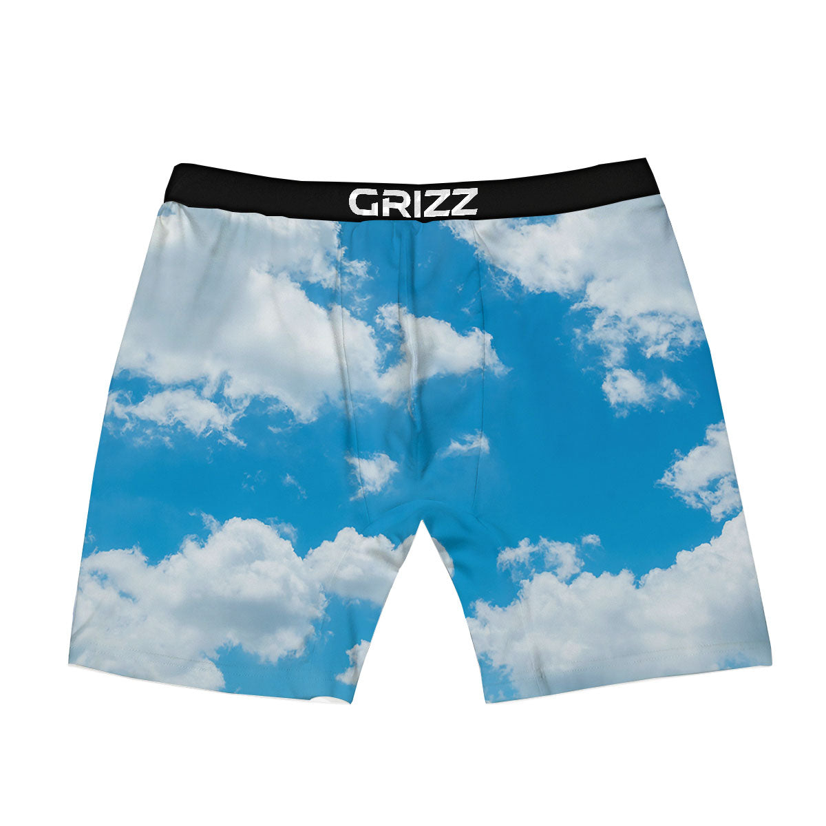 Cloud Sky Print Boxer Briefs-grizzshop
