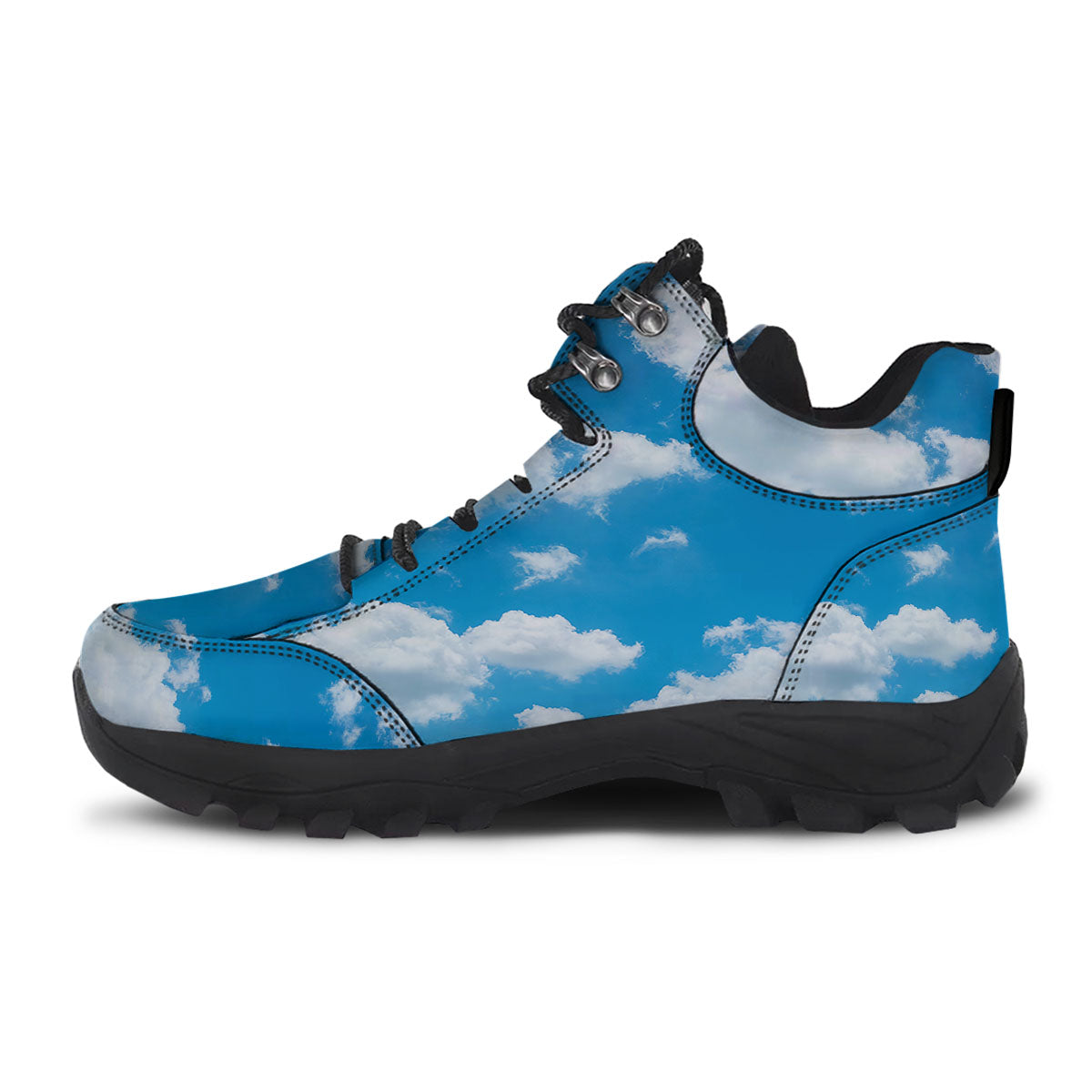Cloud Sky Print Hiking Shoes-grizzshop