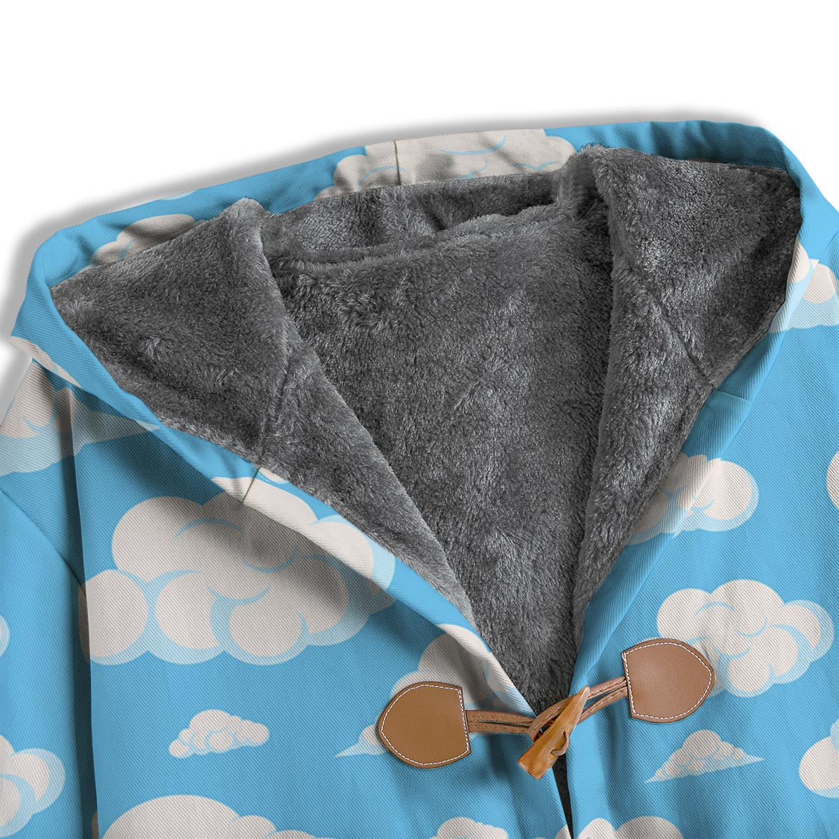 Cloud Sky Print Pattern Men's Windbreaker Jacket-grizzshop