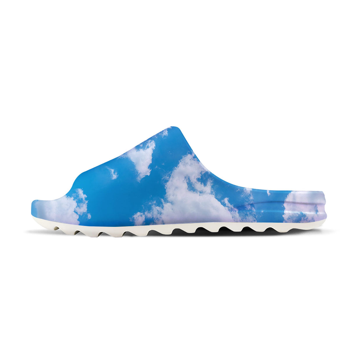 Cloud Sky Print Sandals-grizzshop