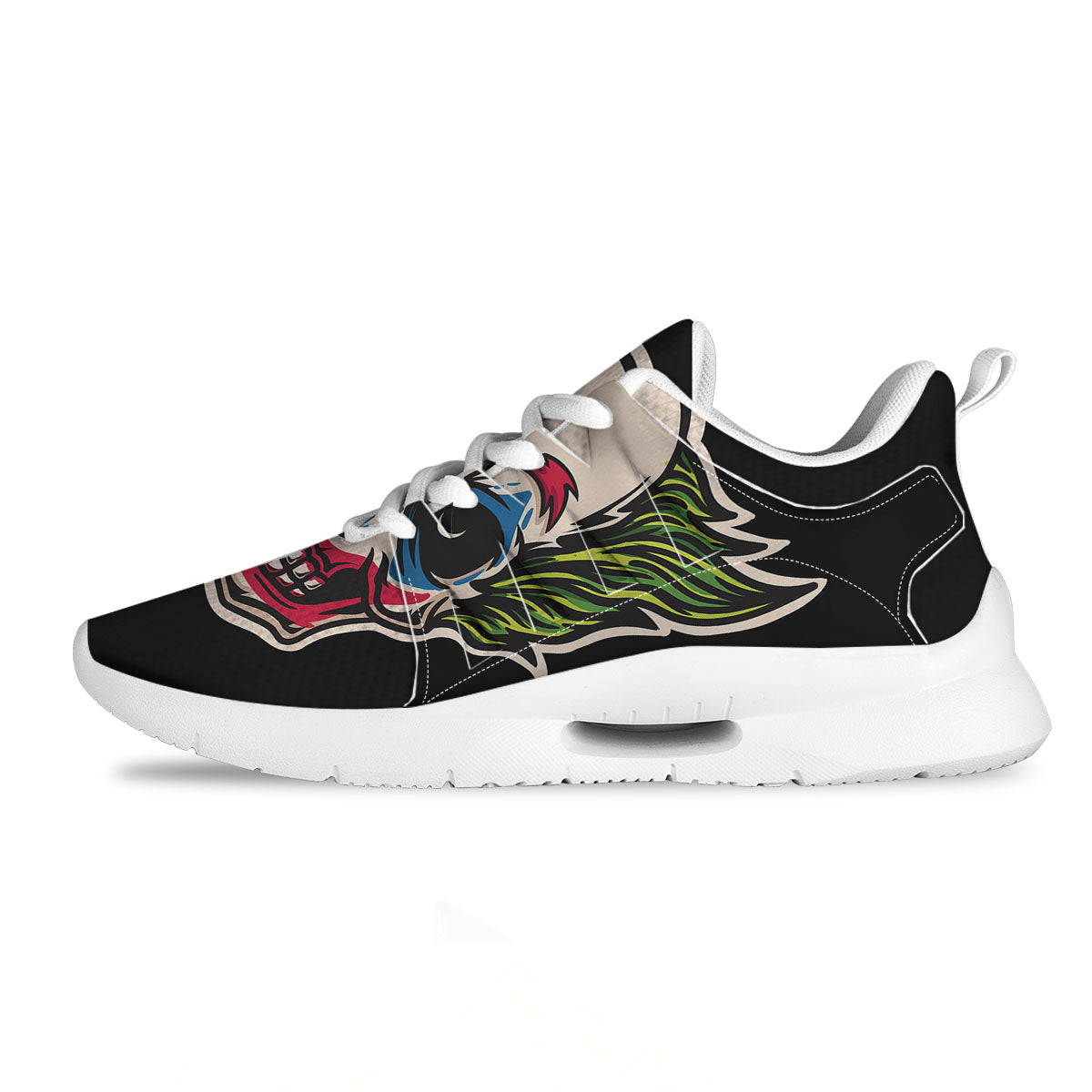 Clown Scary Cartoon Print Tennis Shoes-grizzshop