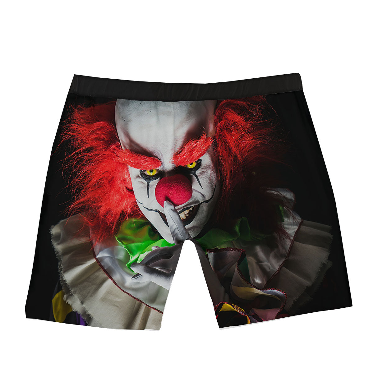 Clown Scary Print Boxer Briefs-grizzshop