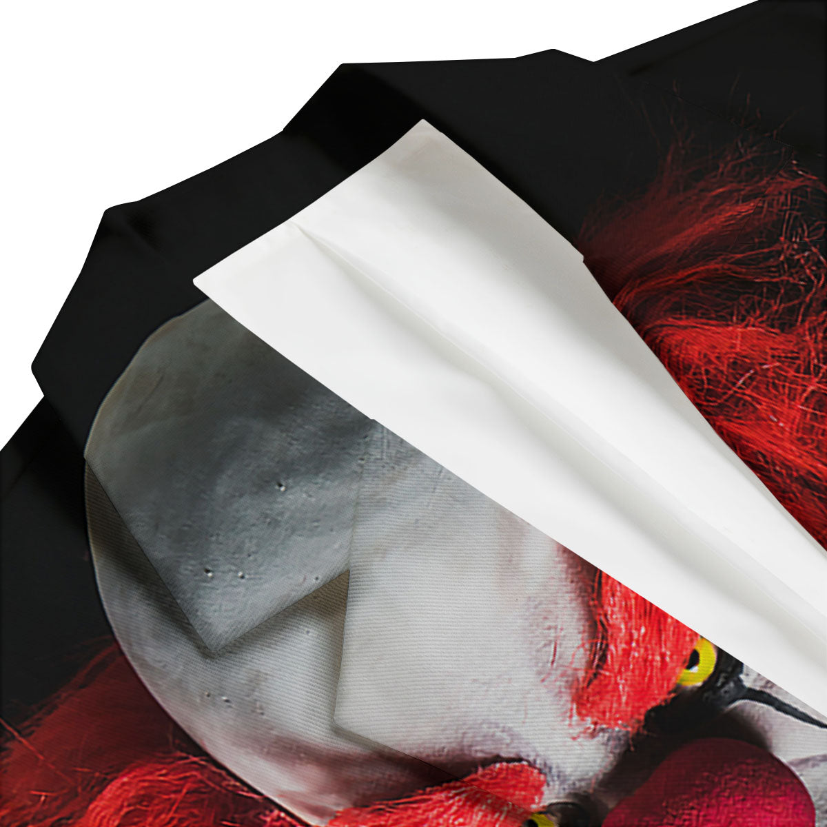 Clown Scary Print Men's Blazer-grizzshop