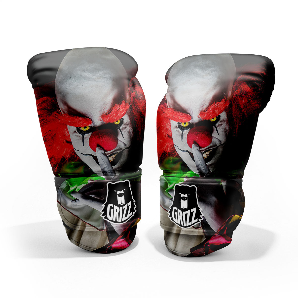 Clown Scary Print Pro Boxing Glove