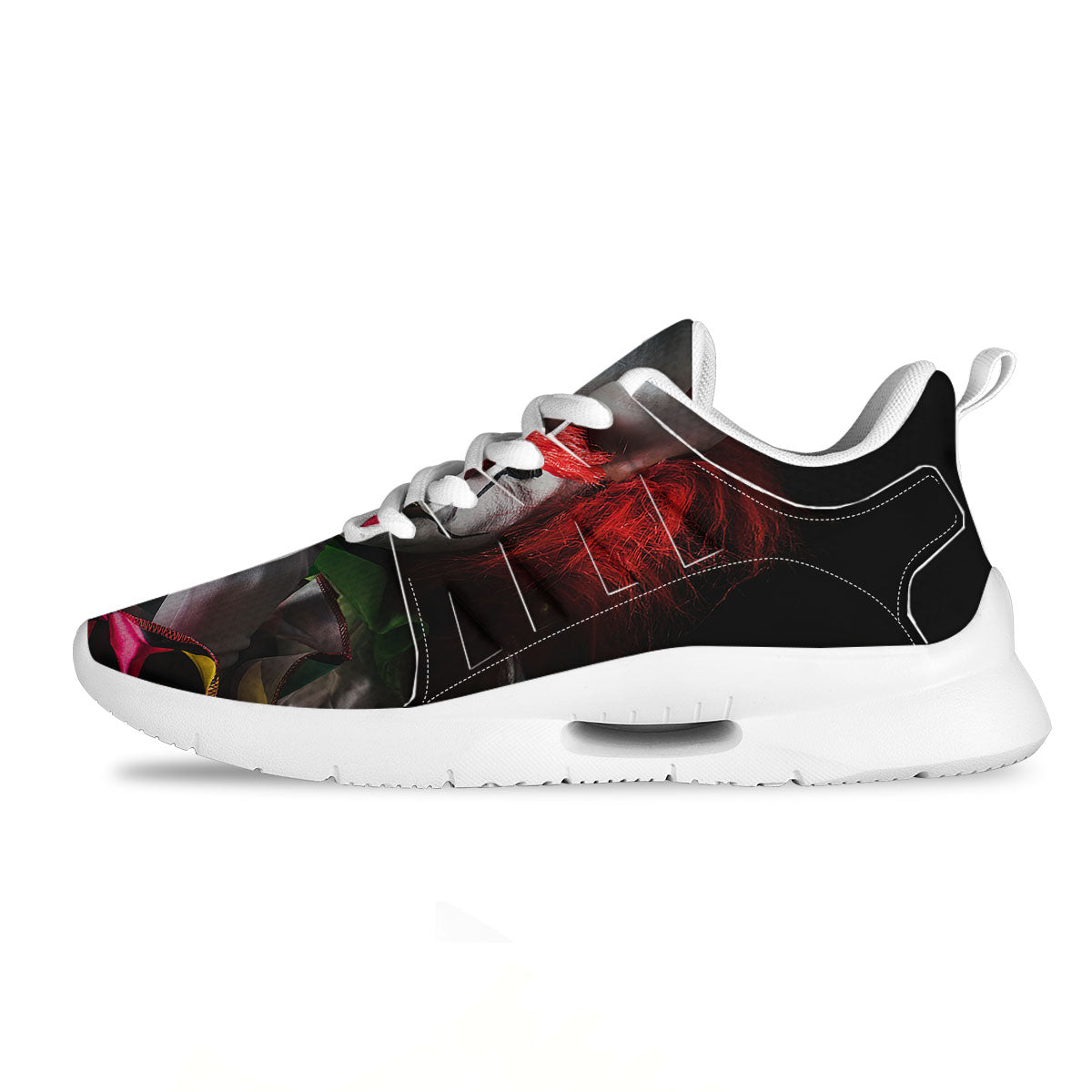 Clown Scary Print Tennis Shoes-grizzshop