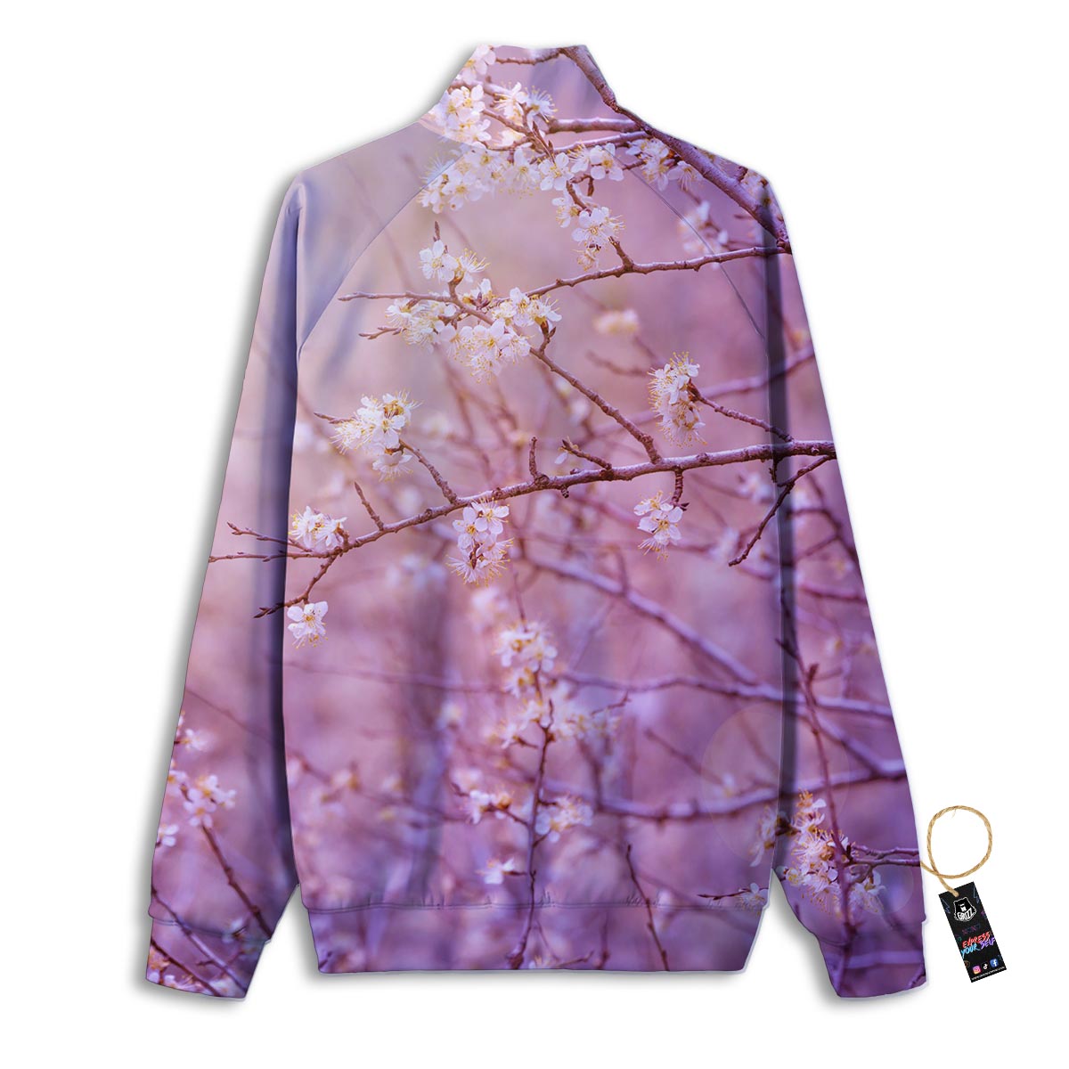 Clown Scary Print Track Jacket-grizzshop