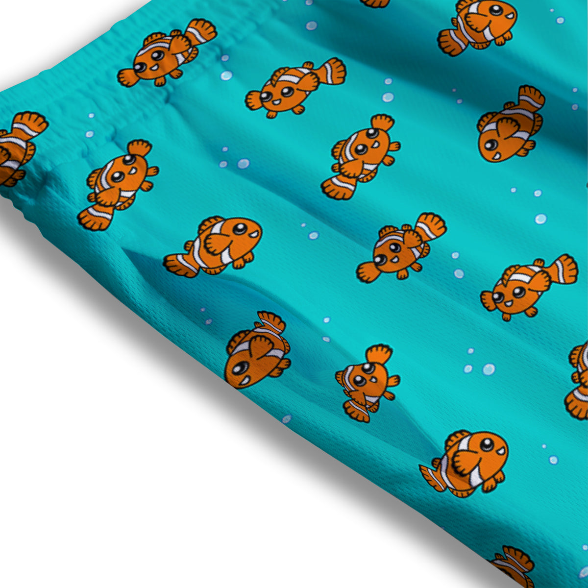 French Bulldog Wearing Glasses Print Mesh Shorts