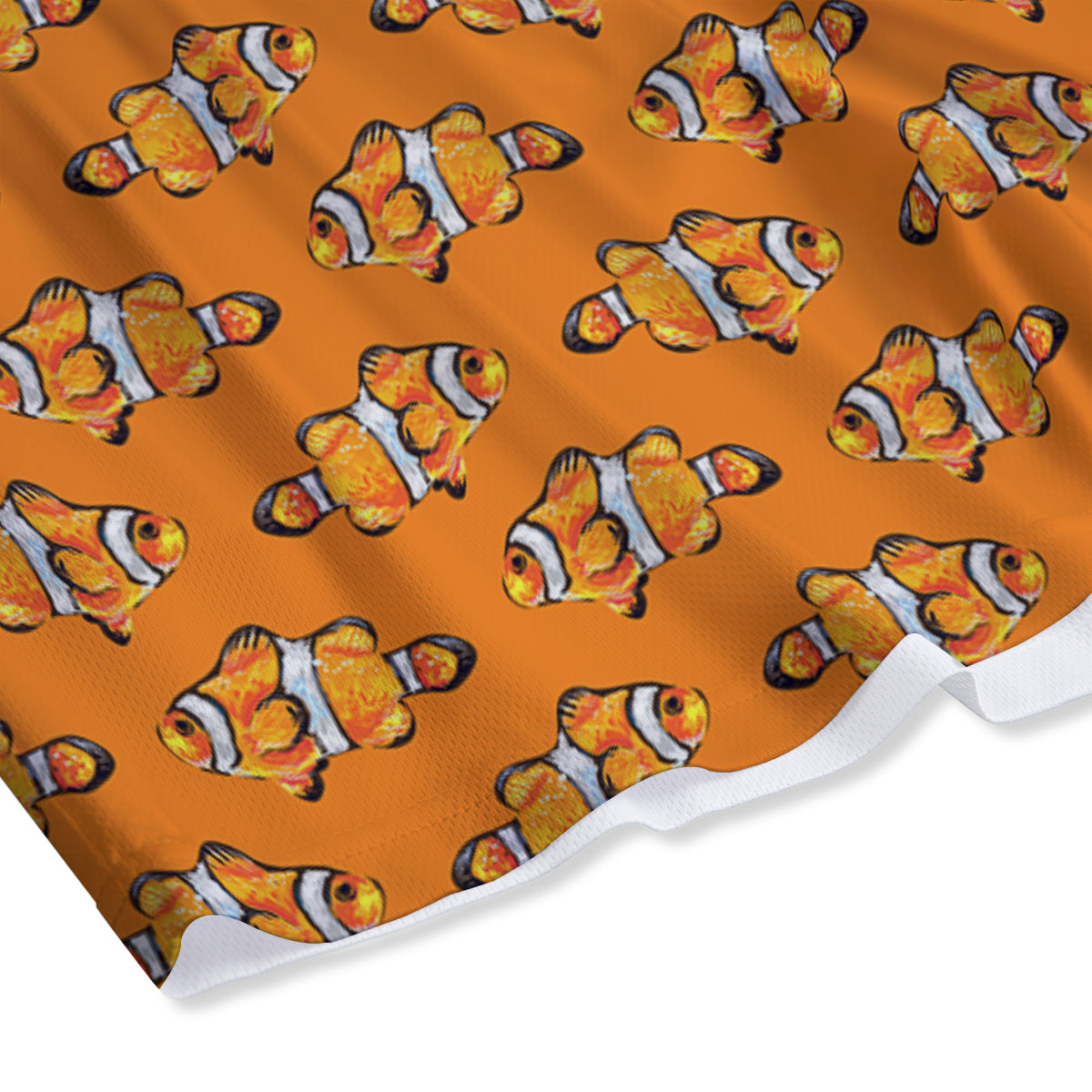 French Fries Cute Print Pattern Mesh Shorts