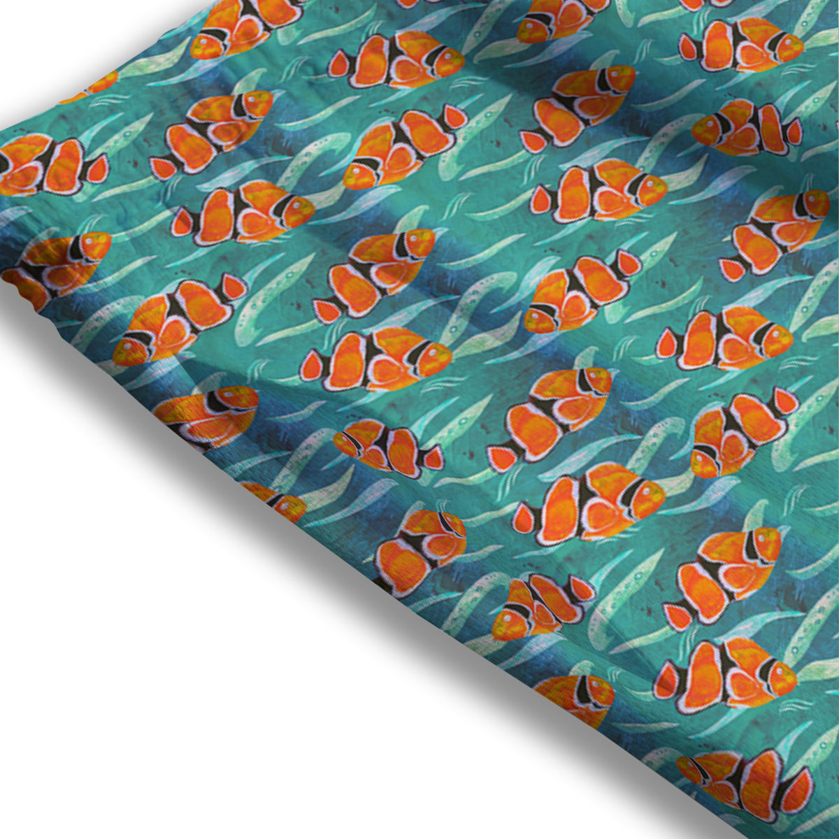 French Fries Doodle Print Pattern Mesh Shorts