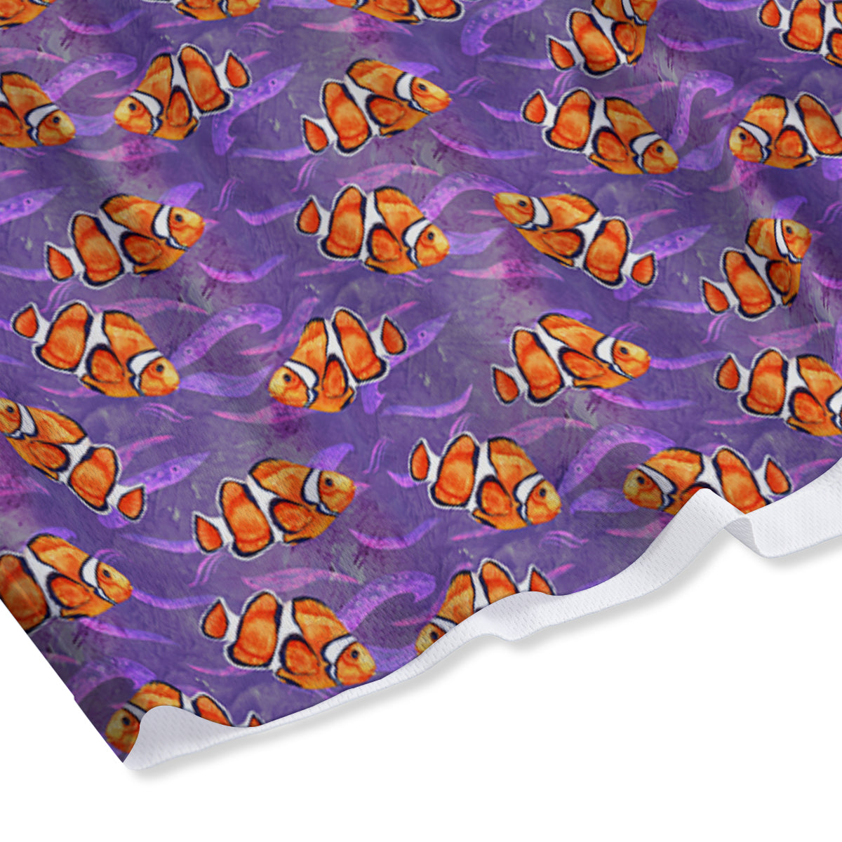 French Macarons Print Pattern Mesh Shorts