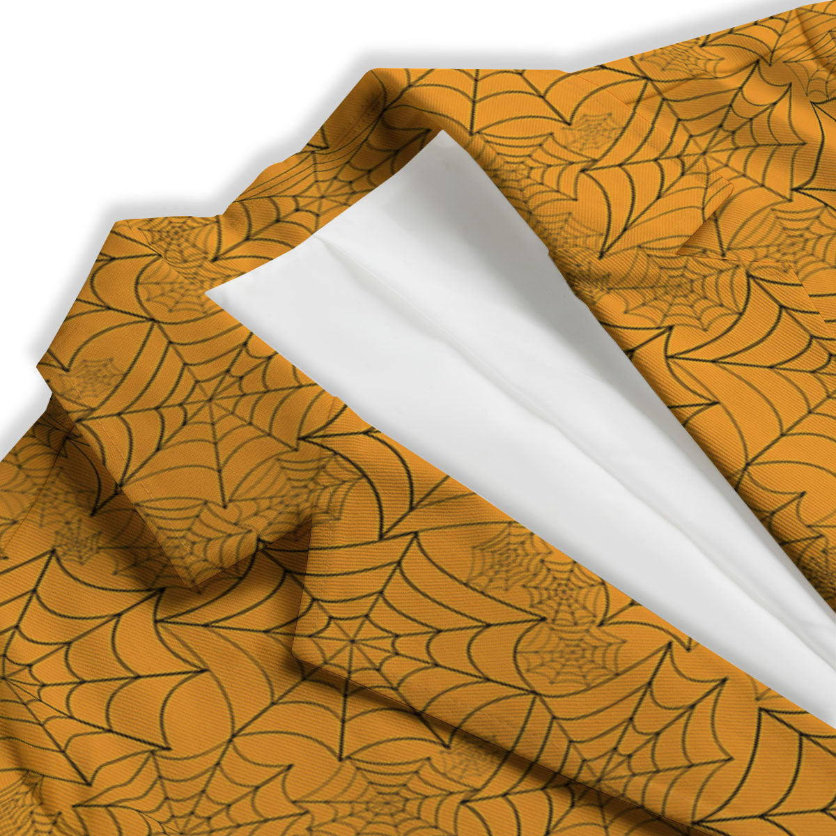 Cobweb Horror Print Women's Blazer-grizzshop
