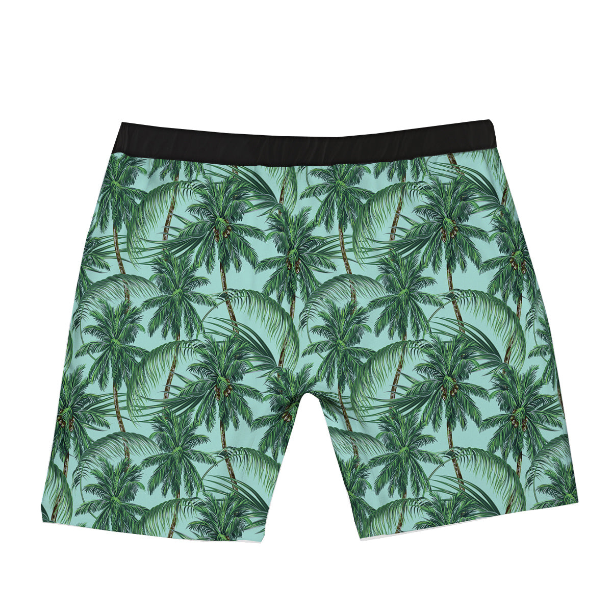 Coconut Leaf Print Boxer Briefs-grizzshop