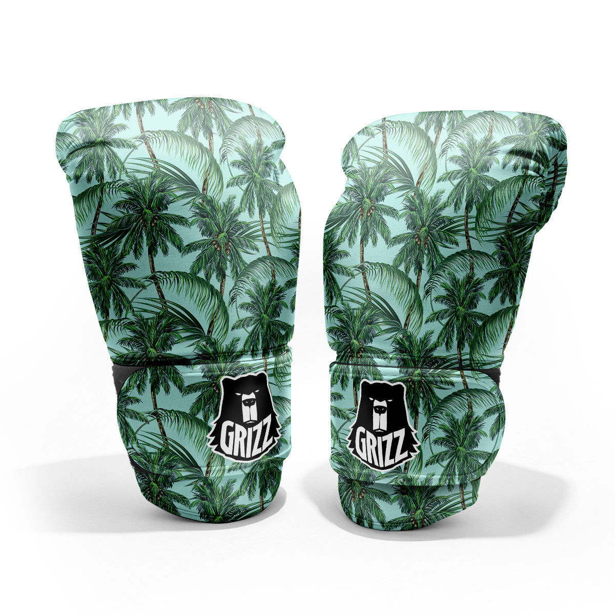 Coconut Leaf Print Pro Boxing Glove