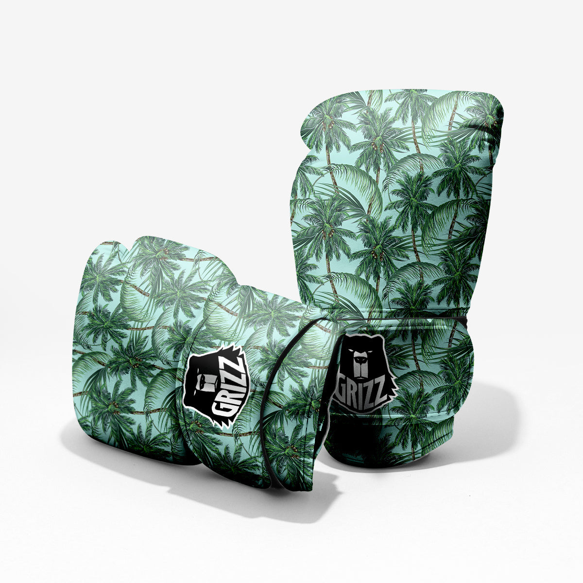 Coconut Leaf Print Pro Boxing Glove