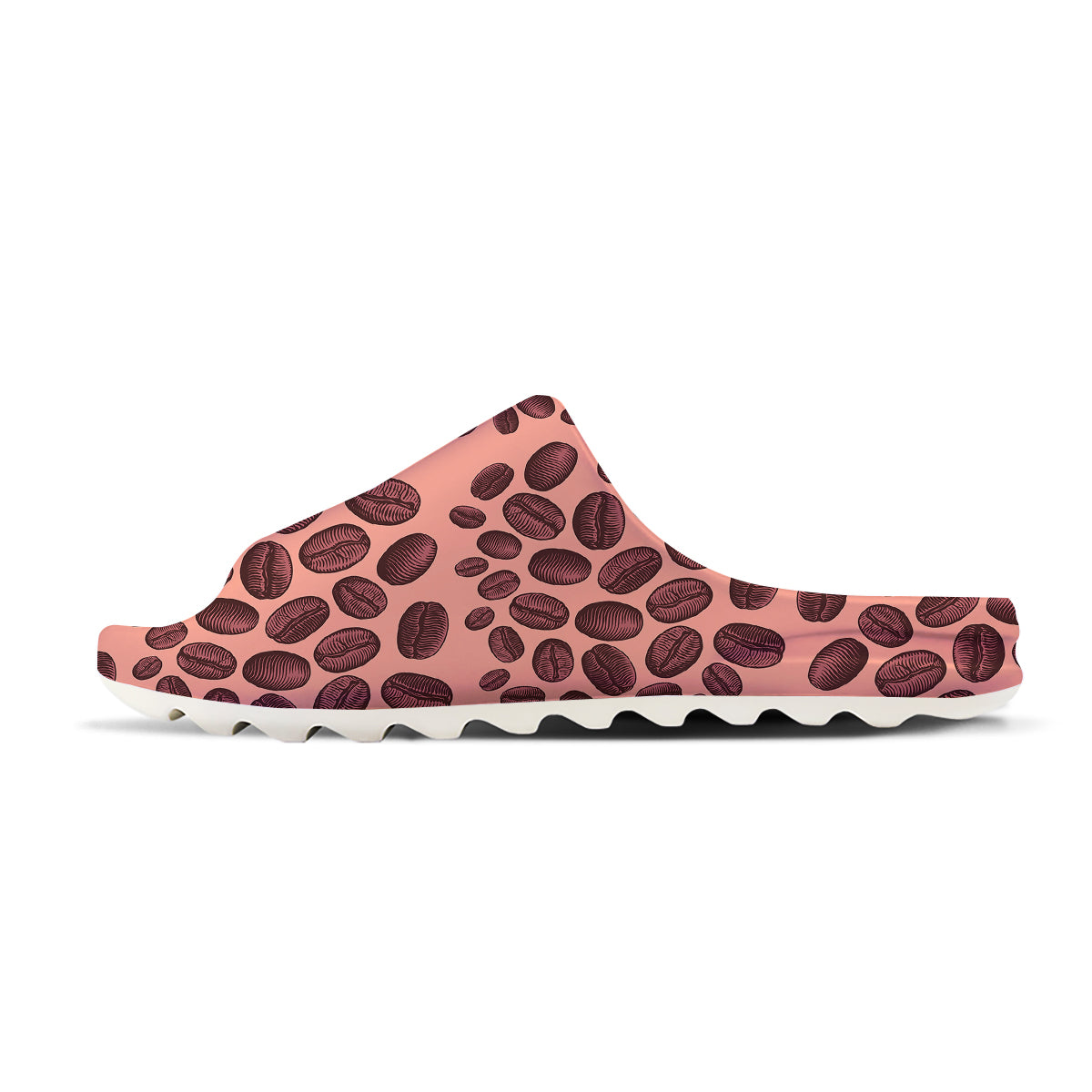 Coffee Bean Vintage Print Pattern Sandals-grizzshop