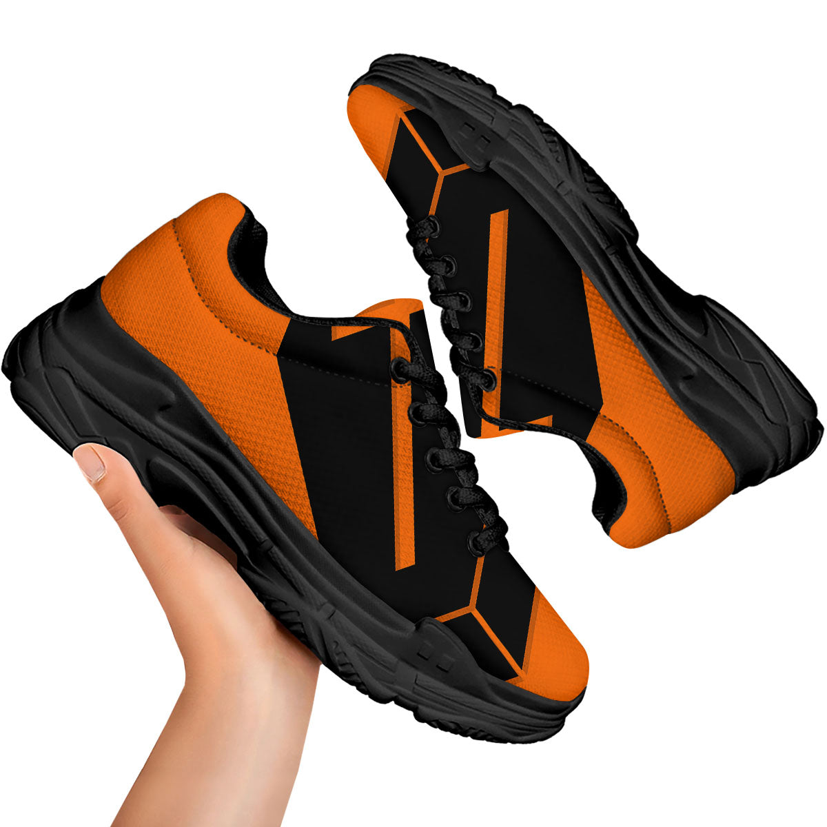 Coffin Halloween Vampire Print Black Chunky Shoes-grizzshop