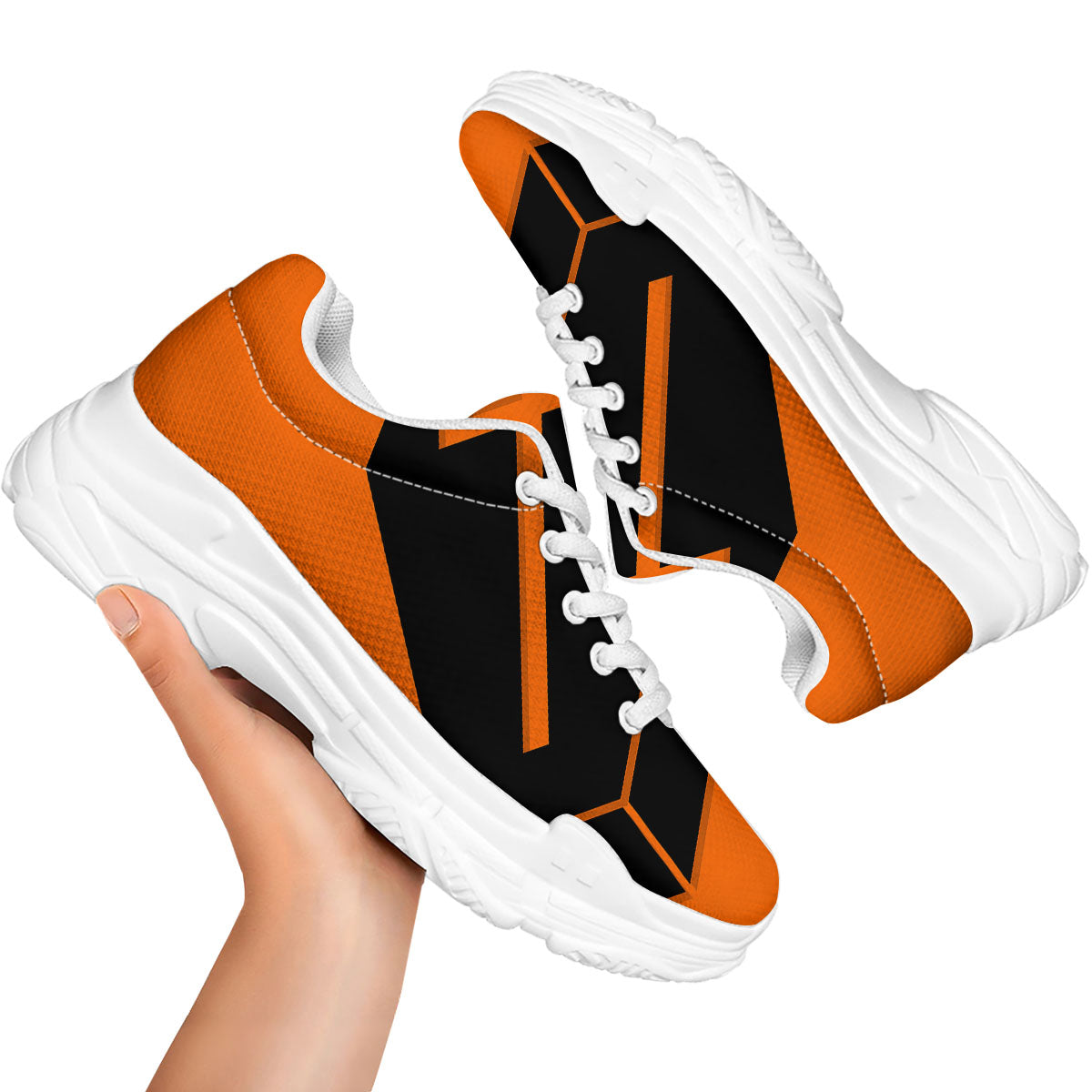 Coffin Halloween Vampire Print White Chunky Shoes-grizzshop