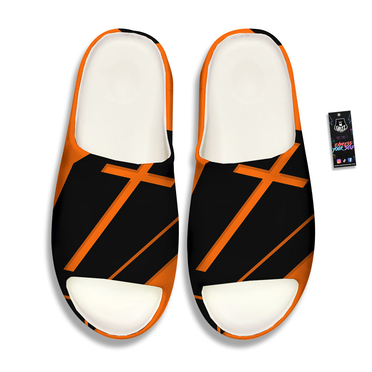 Coffin Halloween Vampire Print Sandals-grizzshop