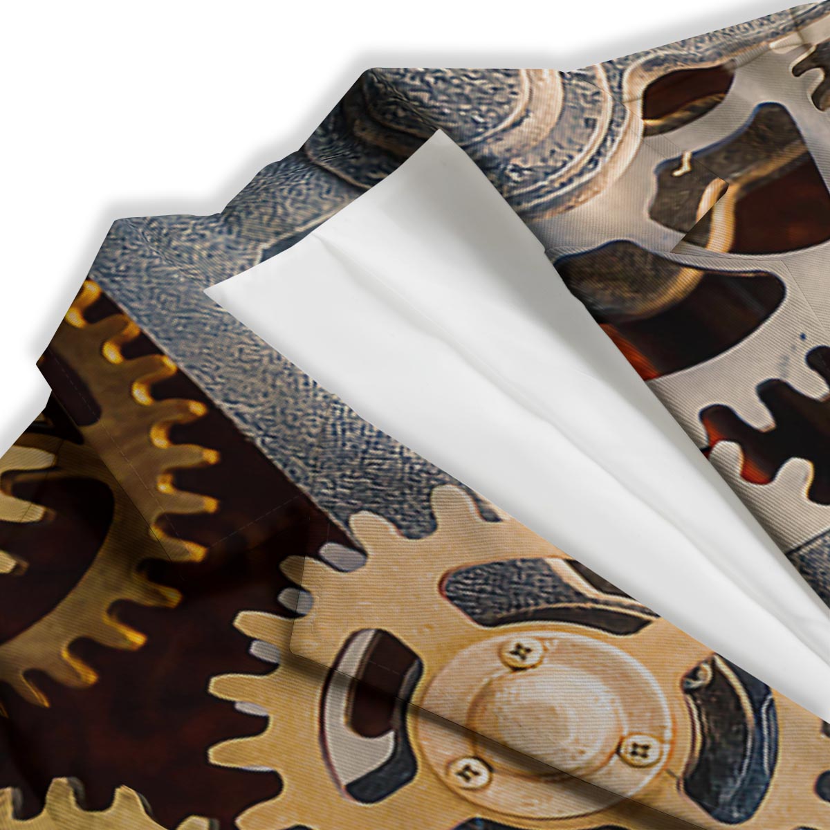 Cogs And Steampunk Gears Print Women's Blazer-grizzshop