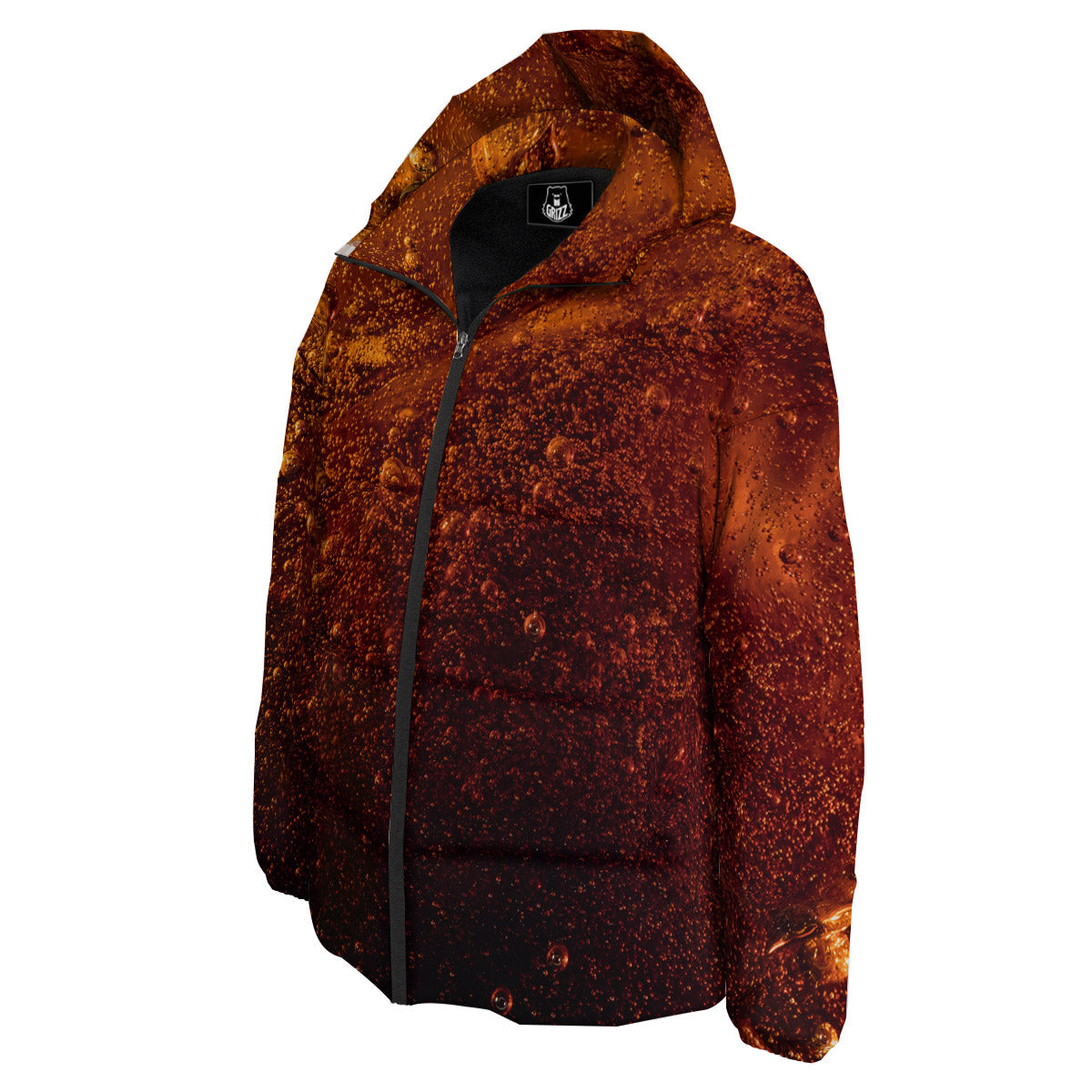 Cola Print Down Jacket-grizzshop