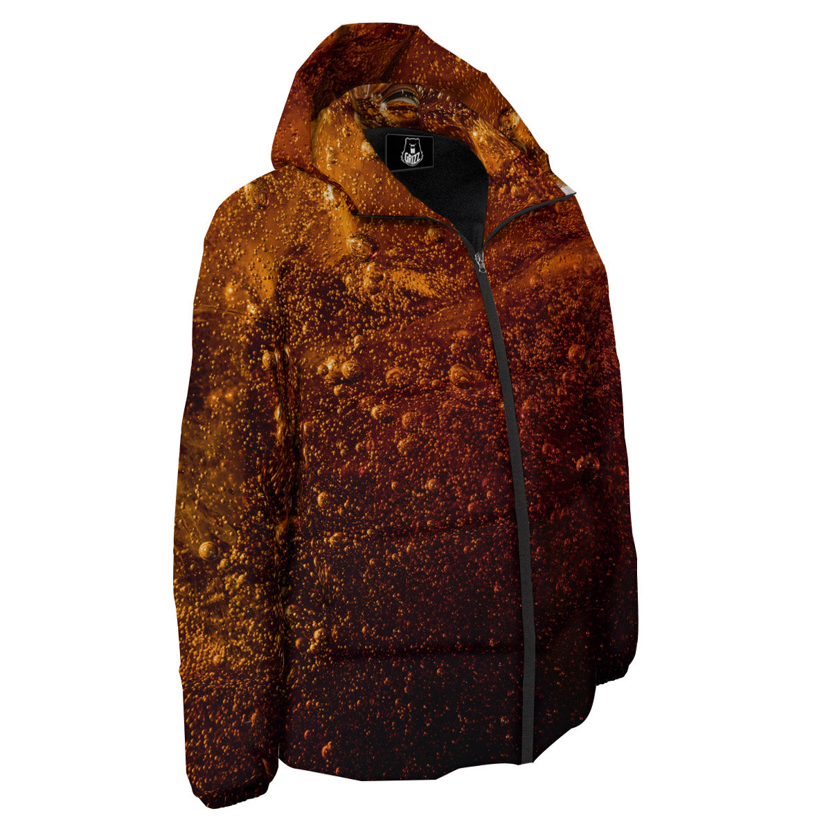 Cola Print Down Jacket-grizzshop
