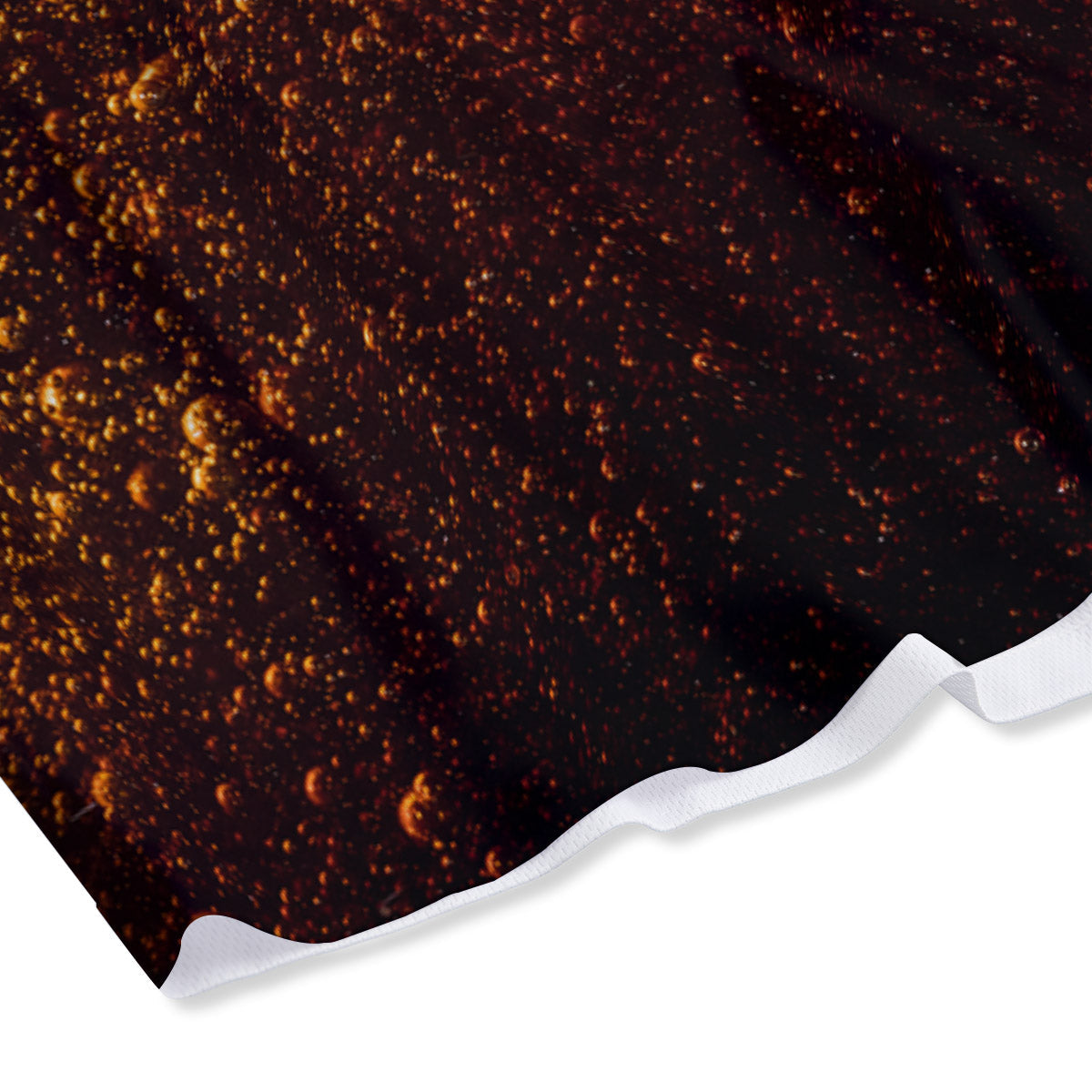 Dobermann Heart Print Pattern Mesh Shorts