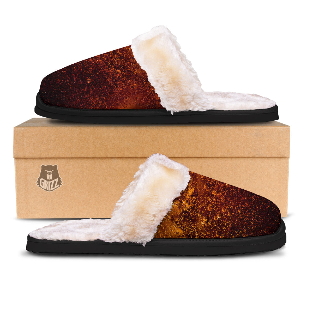 Cola Print Slippers-grizzshop