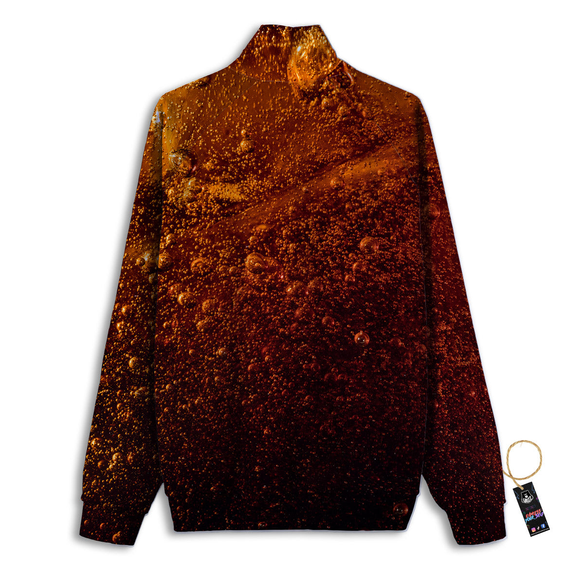 Cola Print Track Jacket-grizzshop