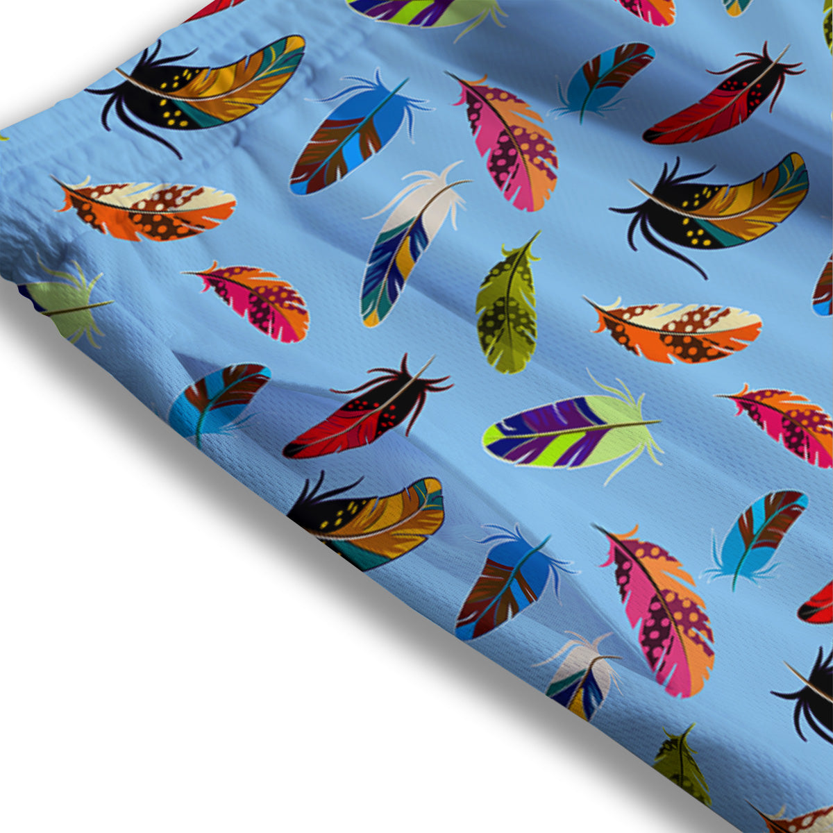 Fruits Cute Tropical Print Pattern Mesh Shorts