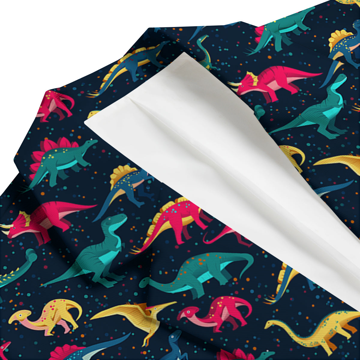 Colorful Cute Dinosaurs Print Pattern Men's Blazer-grizzshop