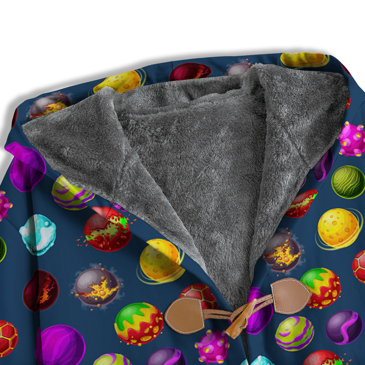 Colorful Galaxy Planets And Space Stars Print Pattern Men's Windbreaker Jacket-grizzshop