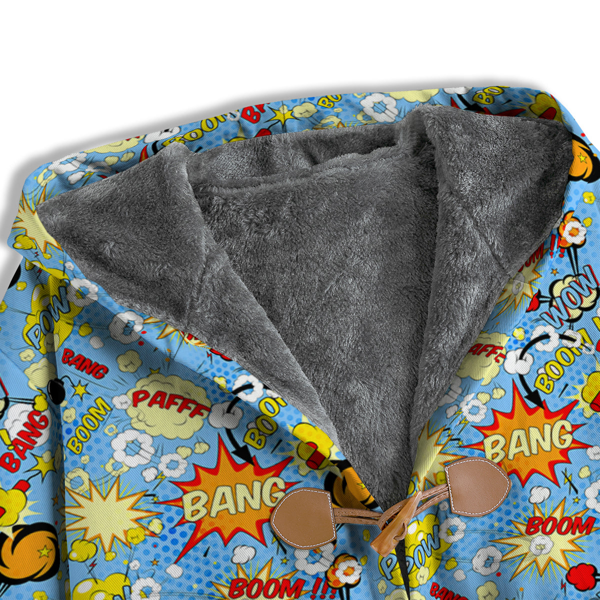 Comic Book Speech Bubbles Print Pattern Men's Windbreaker Jacket-grizzshop