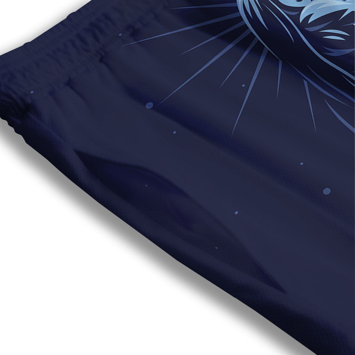 Emoji Cute Print Pattern Mesh Shorts