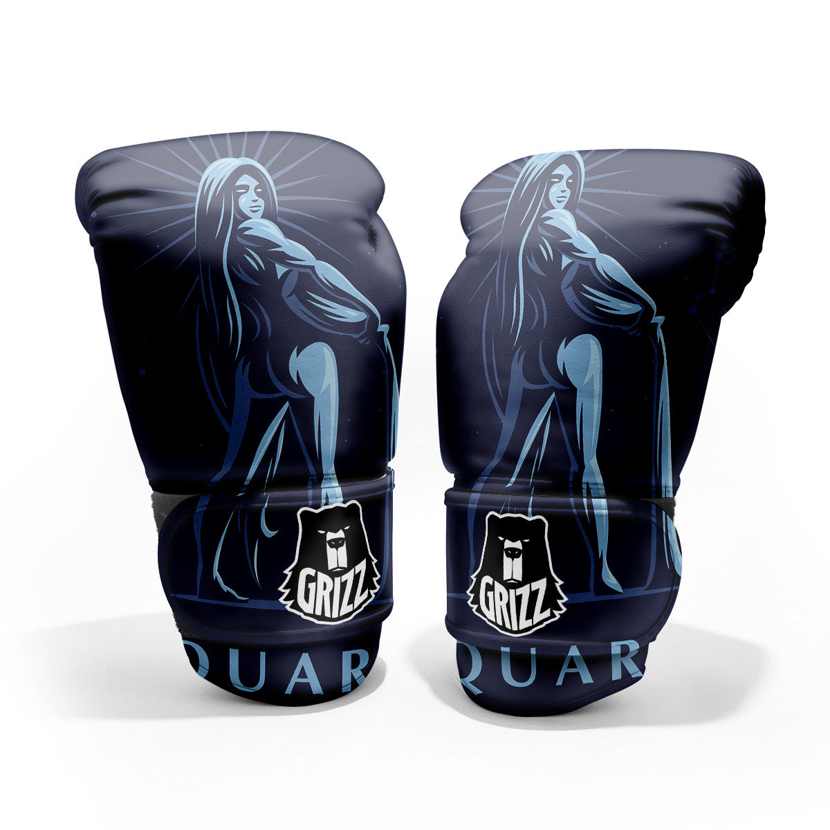 Constellation Aquarius Print Pro Boxing Glove