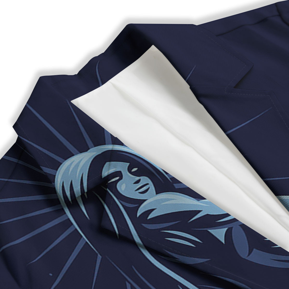 Constellation Aquarius Print Women's Blazer-grizzshop