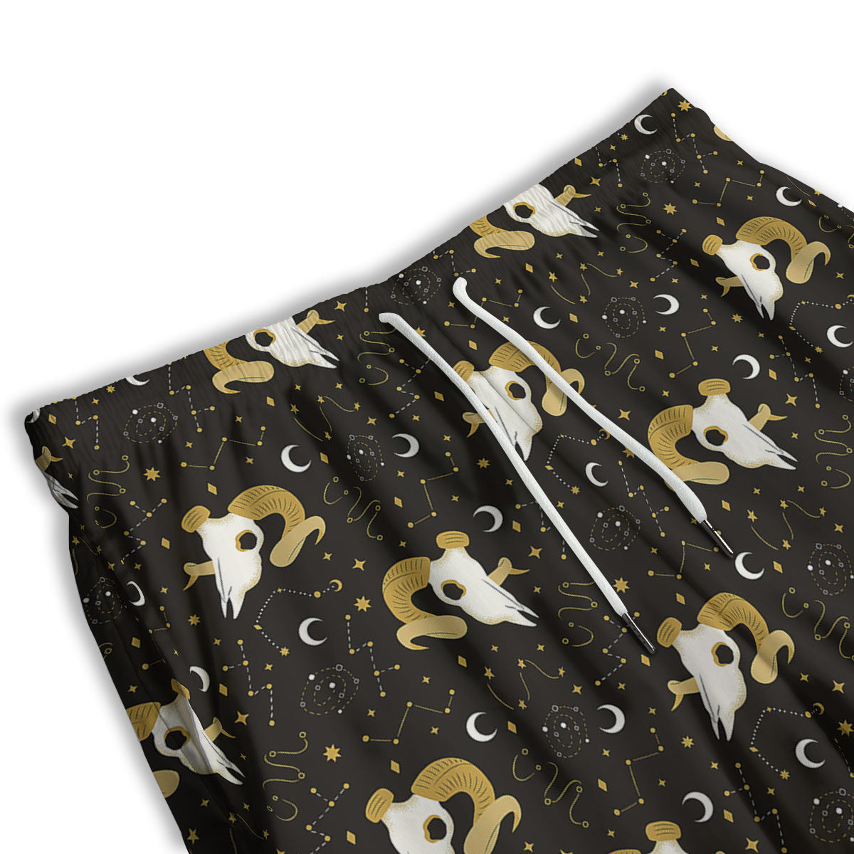 Constellation Aries Print Men's Athletic Shorts