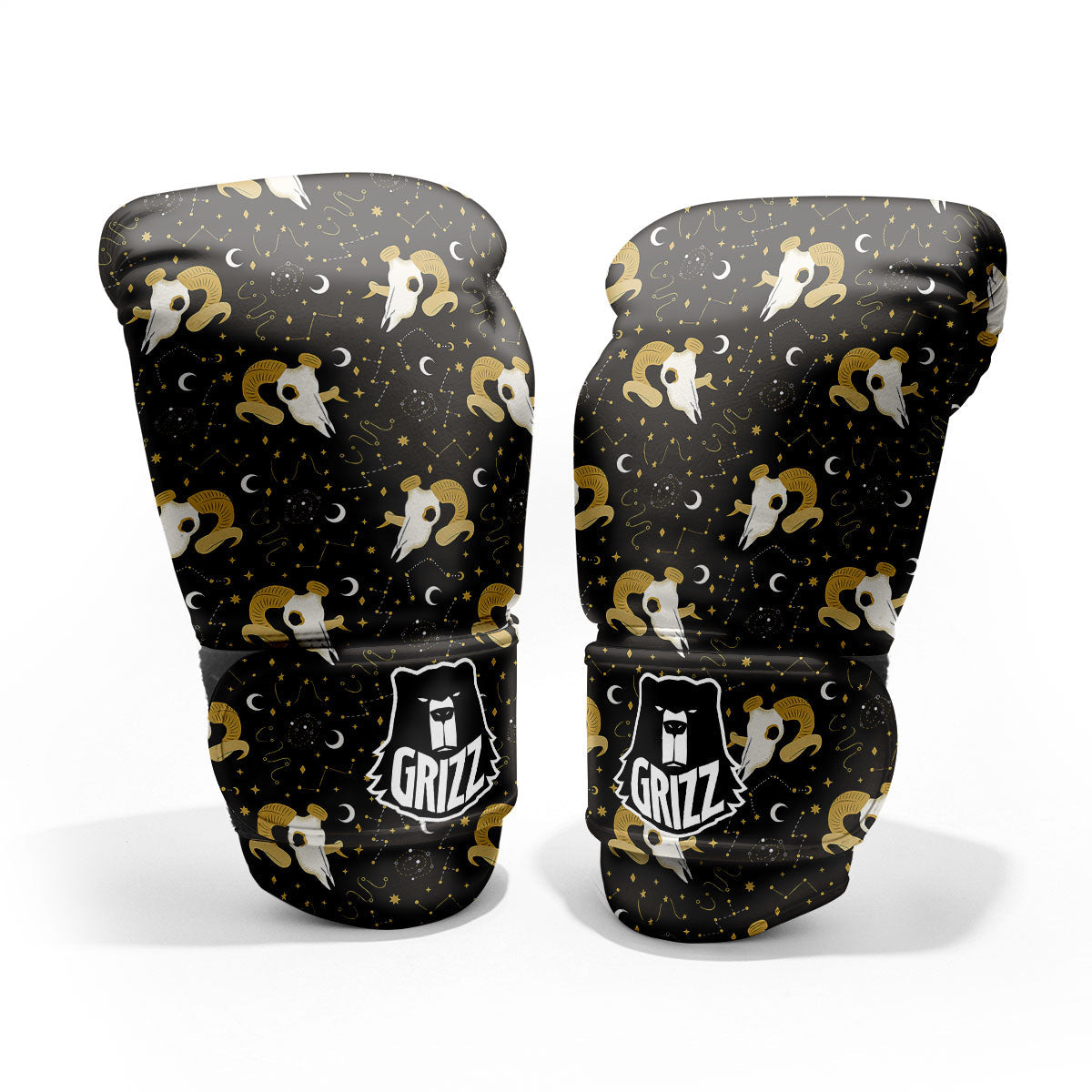 Constellation Aries Print Pro Boxing Glove