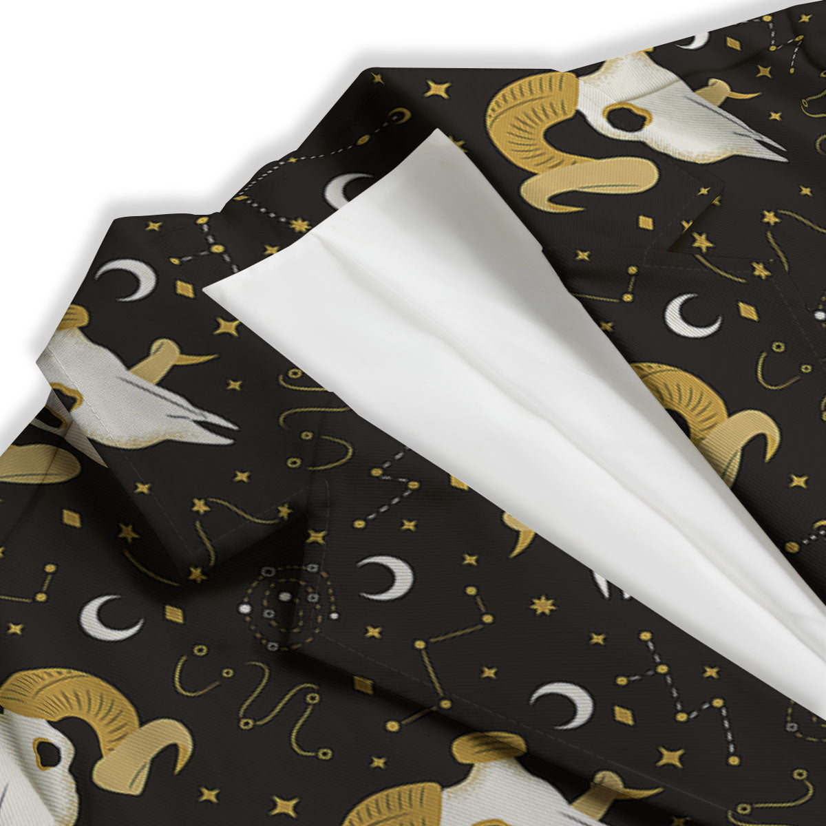 Constellation Aries Print Women's Blazer-grizzshop