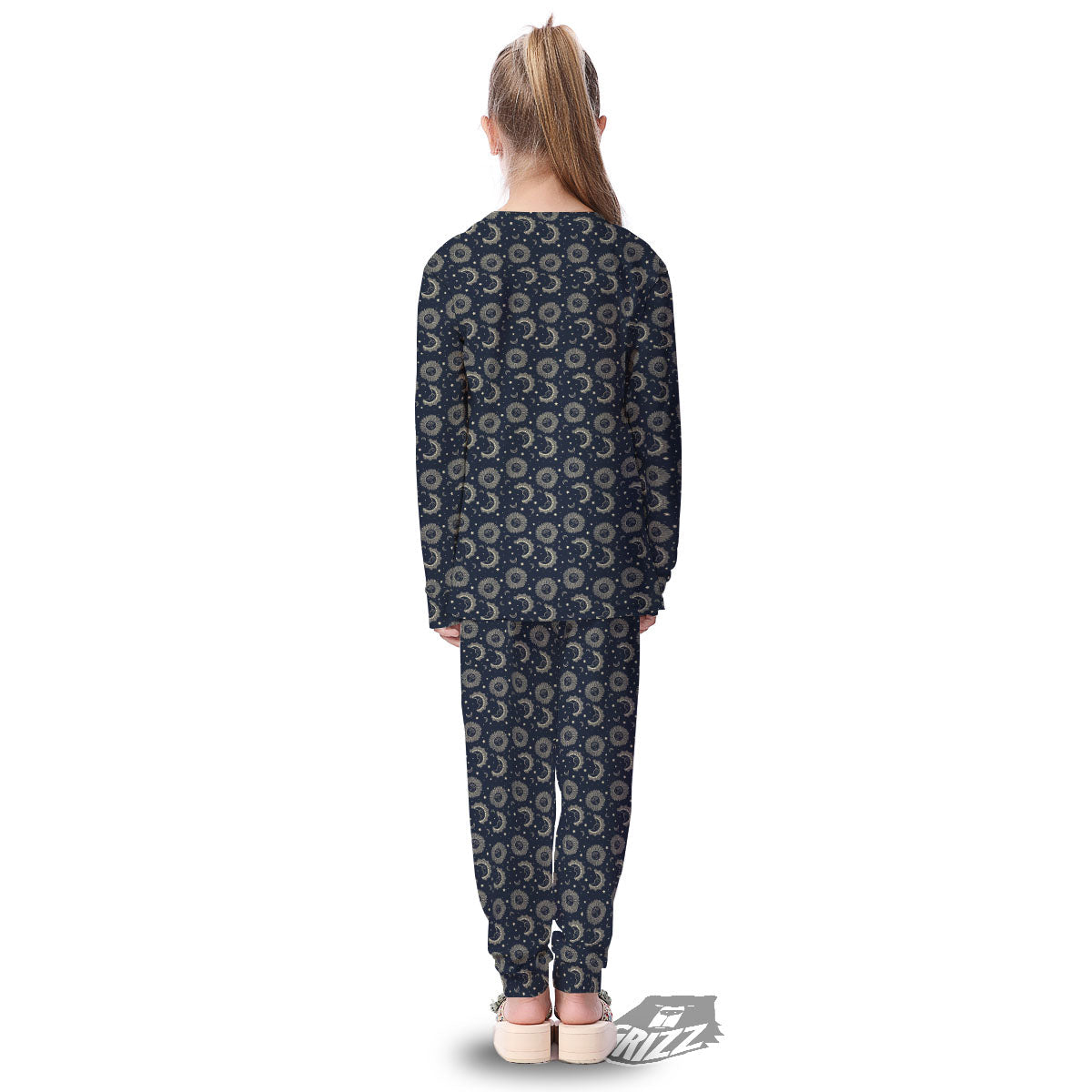 Constellation Bohemian Print Pattern Kid's Pajamas-grizzshop