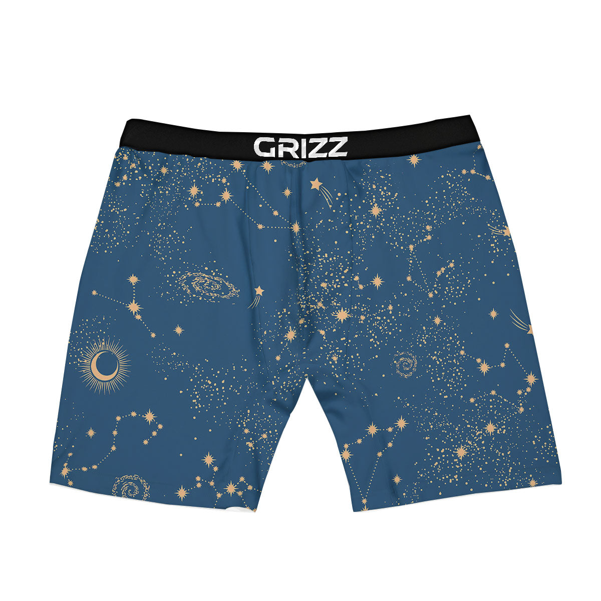 Constellation Cosmic Print Pattern Boxer Briefs-grizzshop