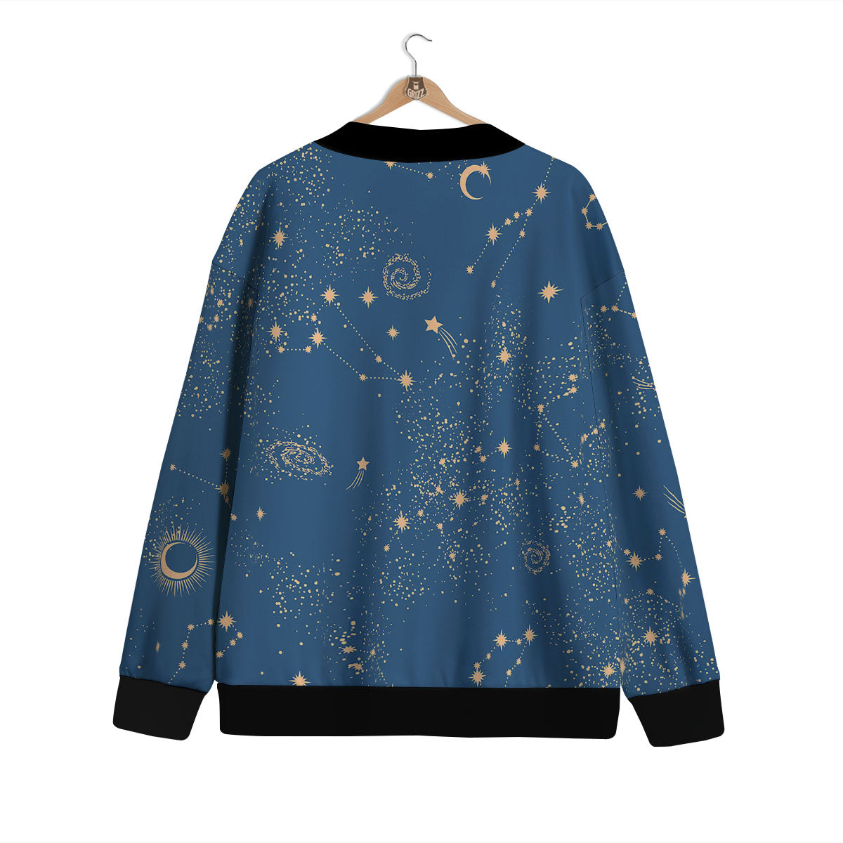 Constellation Cosmic Print Pattern Cardigan-grizzshop