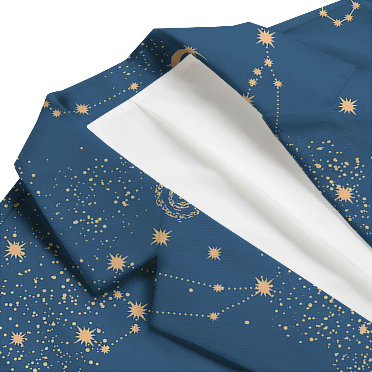 Constellation Cosmic Print Pattern Men's Blazer-grizzshop
