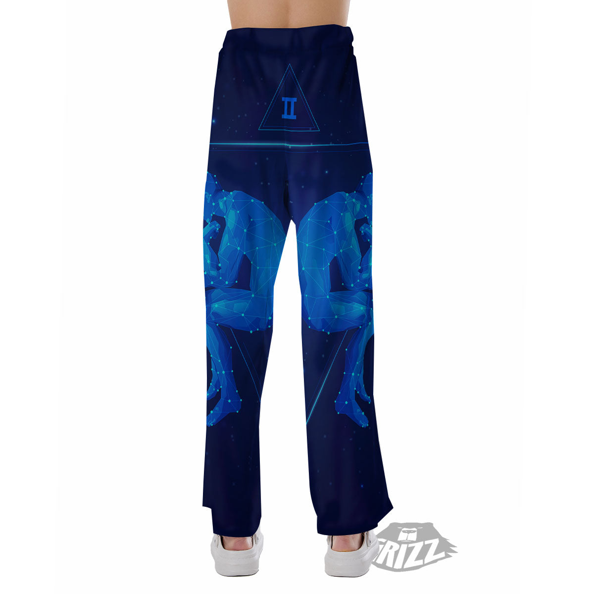 Constellation Gemini Print Pajama Pants-grizzshop