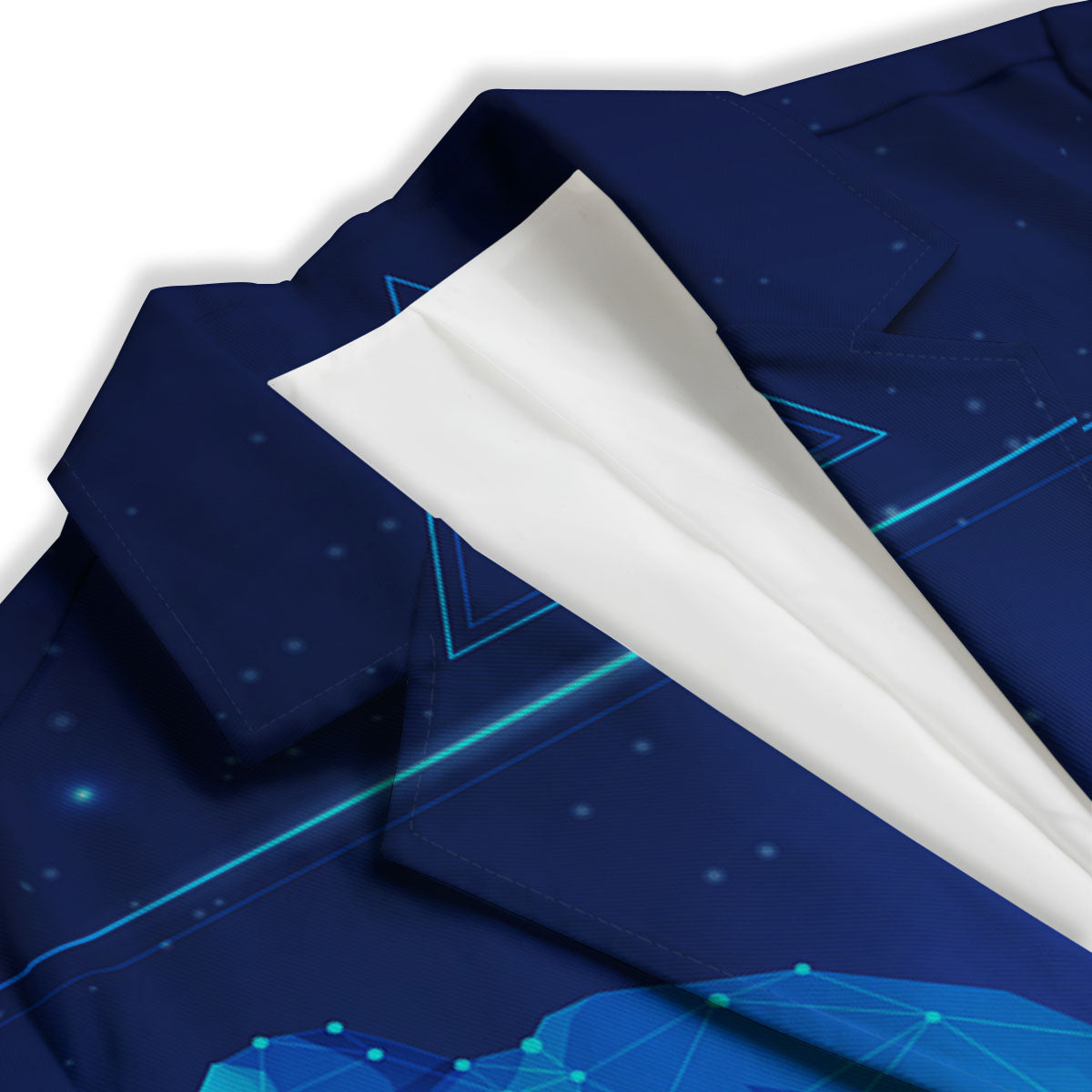 Constellation Gemini Print Women's Blazer-grizzshop