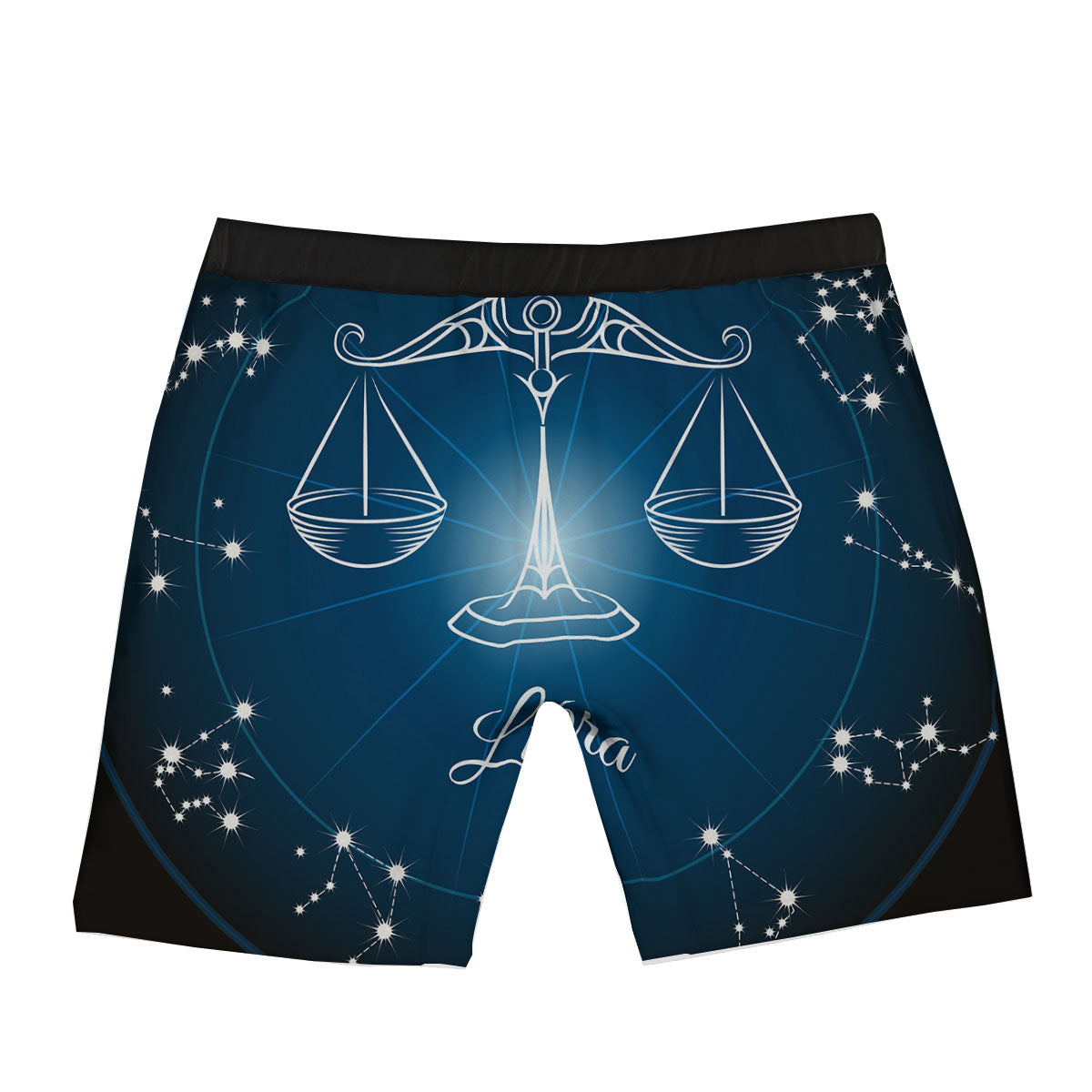 Constellation Libra Print Boxer Briefs-grizzshop