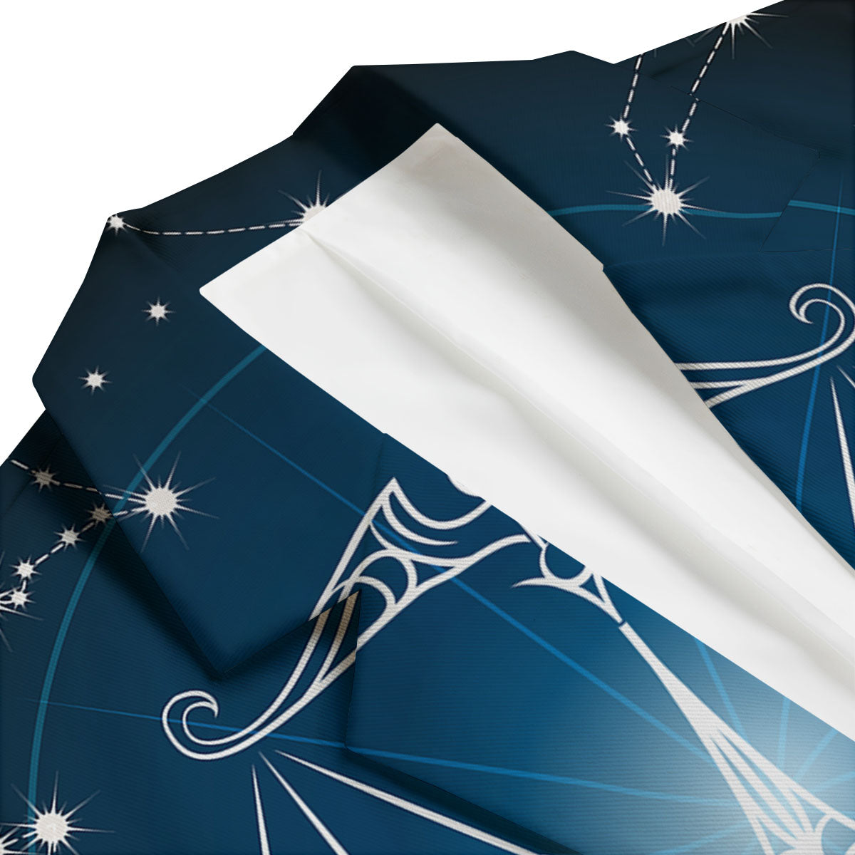 Constellation Libra Print Men's Blazer-grizzshop