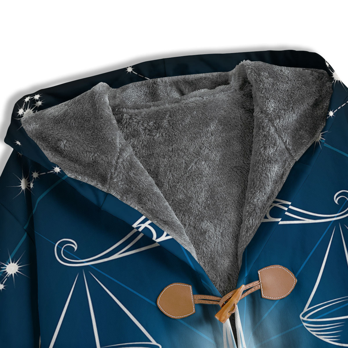 Constellation Libra Print Men's Windbreaker Jacket-grizzshop