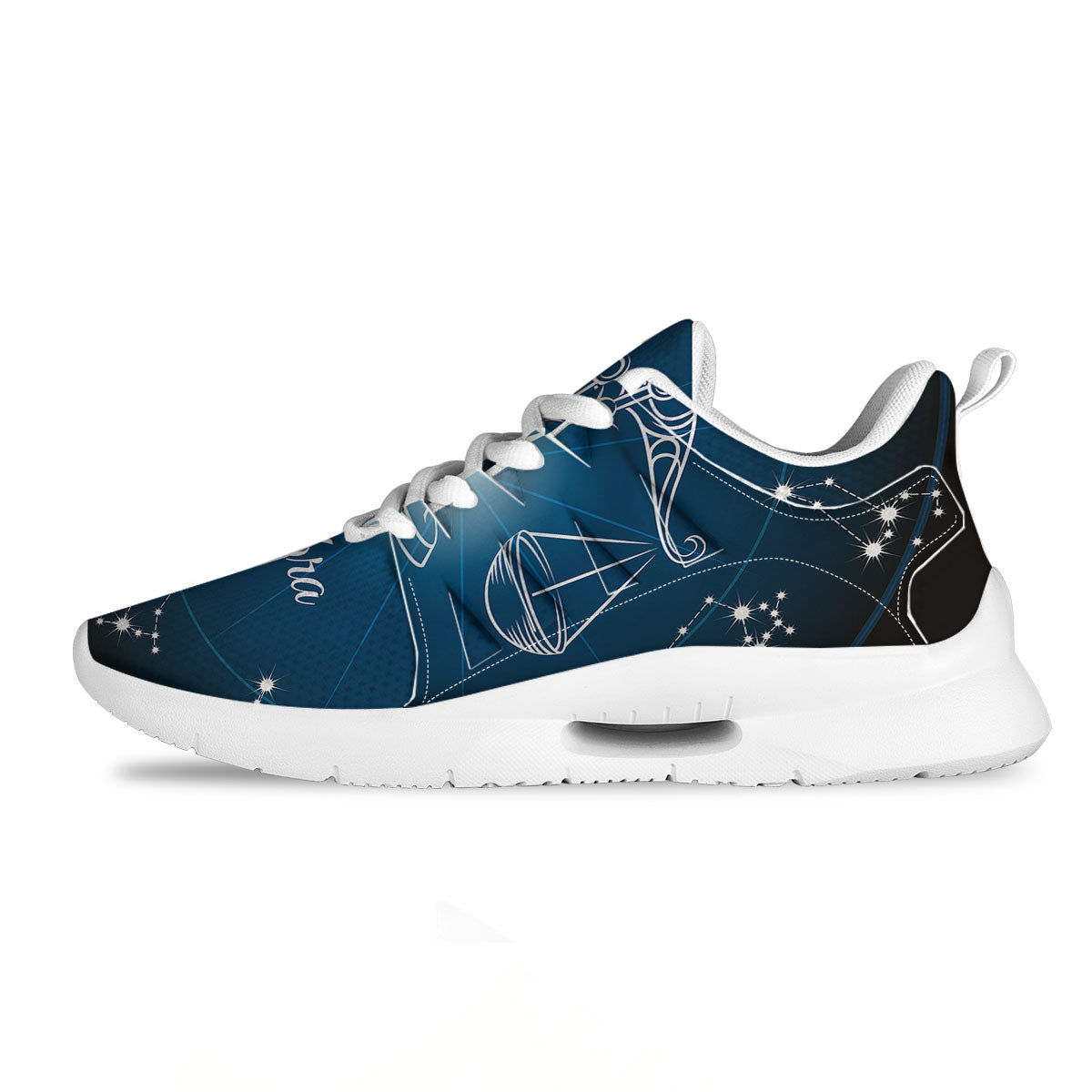 Constellation Libra Print Tennis Shoes-grizzshop