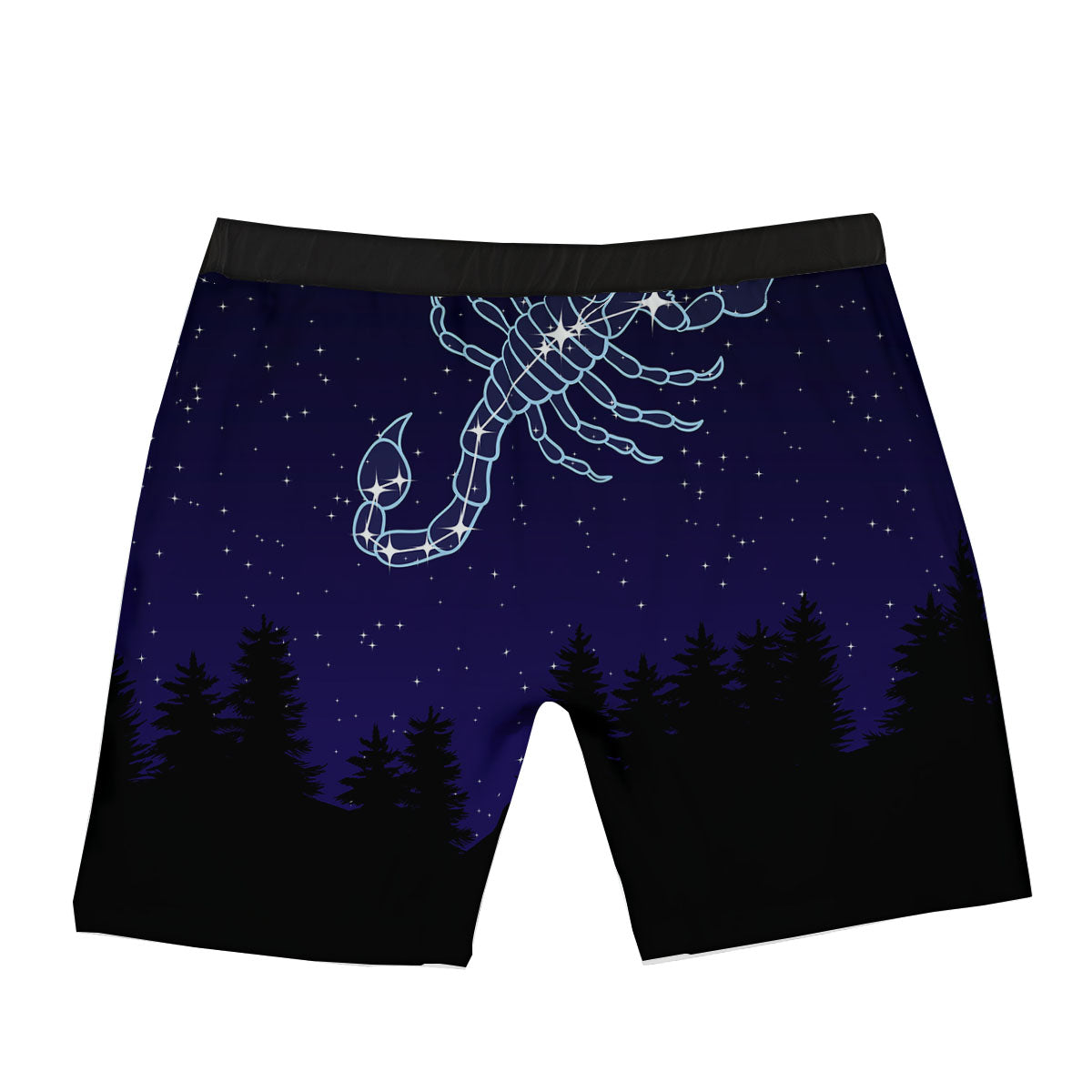 Constellation Scorpio Print Boxer Briefs-grizzshop